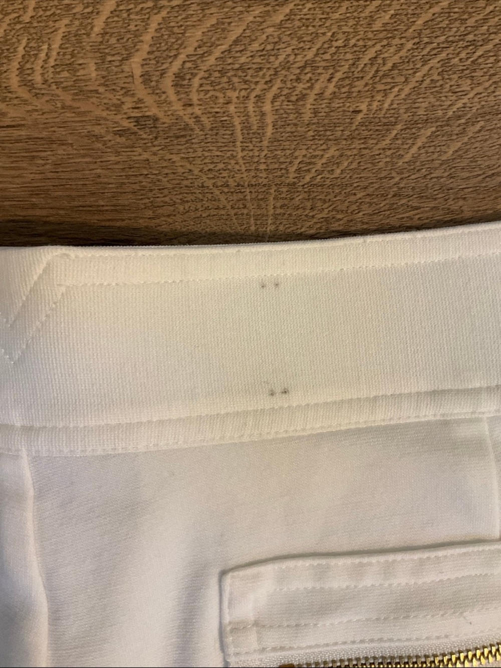 INC International Concepts white slim fit stretchy pants, 16 - Picture 6 of 6